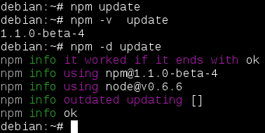 node.js and npm on ARMv5