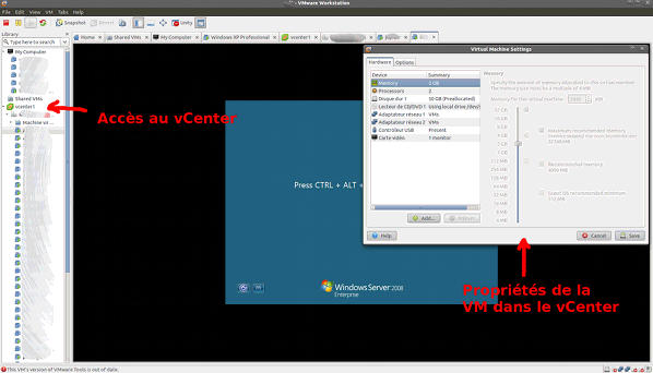 VMware WorkStation 8 sous Linux