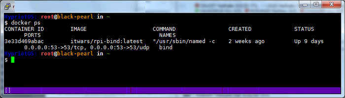 Docker  ps command