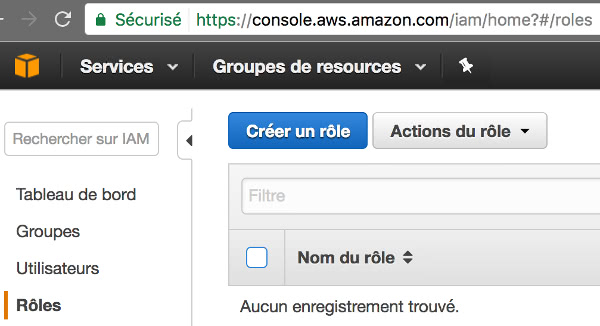 AWS Role creation for docker cloud