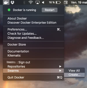 docker 4 mac CE